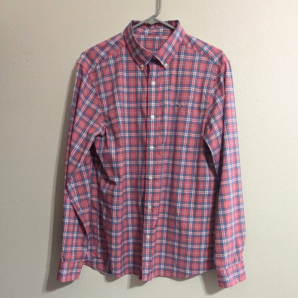 Vineyard Vines ‎ Performance Classic Fit Button Down Shirt Men's size Medium